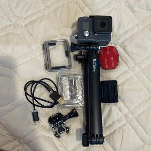 GoPro hero+ with mount stick